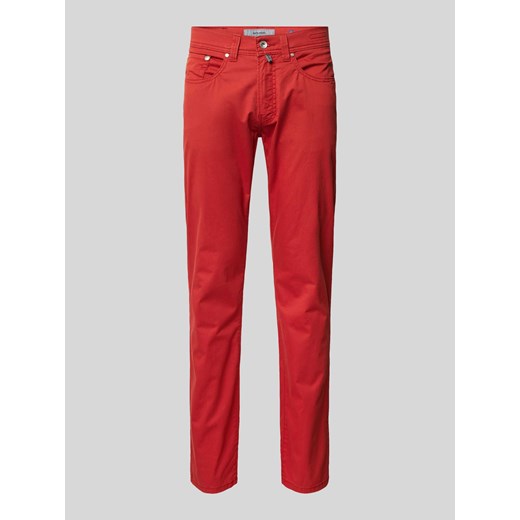Spodnie o kroju tapered fit z 5 kieszeniami model ‘Lyon’ ze sklepu Peek&Cloppenburg  w kategorii Spodnie męskie - zdjęcie 171206227