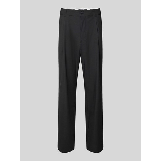 Spodnie do garnituru z zapięciem na guziki ze sklepu Peek&Cloppenburg  w kategorii Spodnie męskie - zdjęcie 171206489