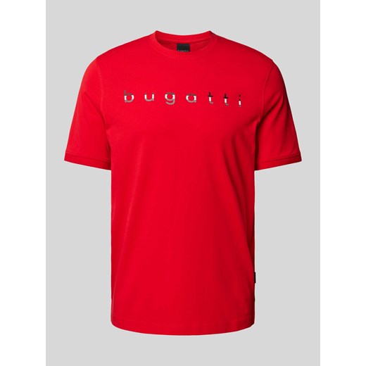 T-shirt z nadrukiem z logo ze sklepu Peek&Cloppenburg  w kategorii T-shirty męskie - zdjęcie 171206565