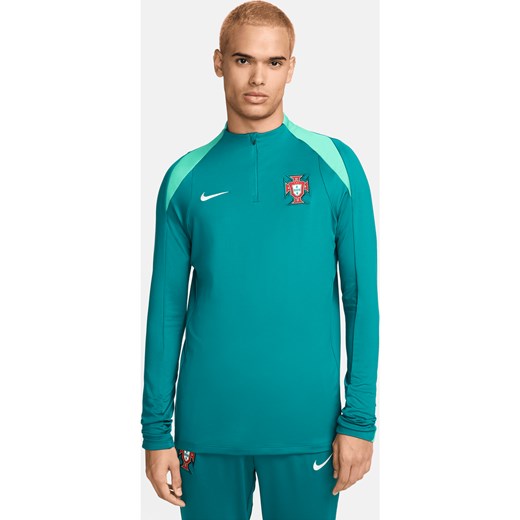 Męska treningowa koszulka piłkarska Nike Dri-FIT Portugalia Strike - Zieleń ze sklepu Nike poland w kategorii T-shirty męskie - zdjęcie 171206719