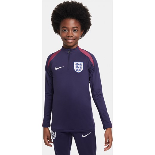 Treningowa koszulka piłkarska dla dużych dzieci Nike Dri-FIT Anglia Strike - Fiolet ze sklepu Nike poland w kategorii T-shirty chłopięce - zdjęcie 171206739