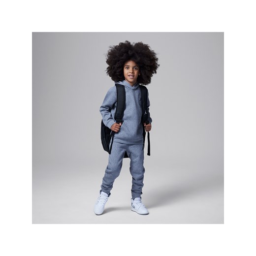 Dwuczęściowy zestaw z bluzą z kapturem dla małych dzieci Jordan MJ Essentials Fleece Pullover Set - Szary ze sklepu Nike poland w kategorii Dresy chłopięce - zdjęcie 171206776