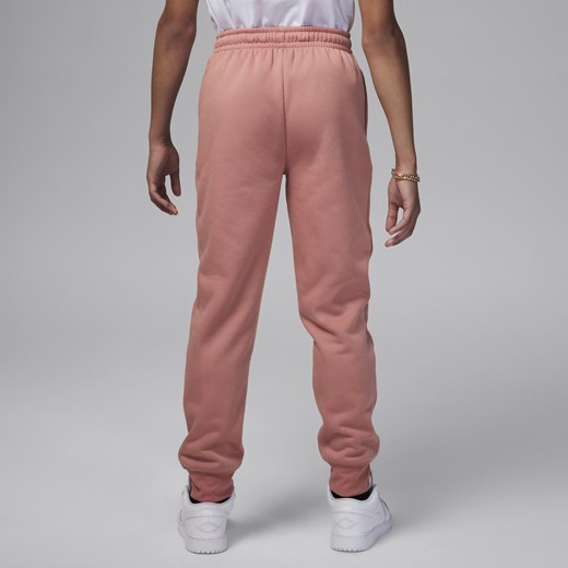 Spodnie z dzianiny dla dużych dzieci Jordan - Różowy Jordan S Nike poland