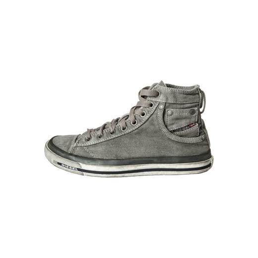 Diesel MAGNETE EXPOSURE Tenisówki i Trampki wysokie gun metal zalando rockowy