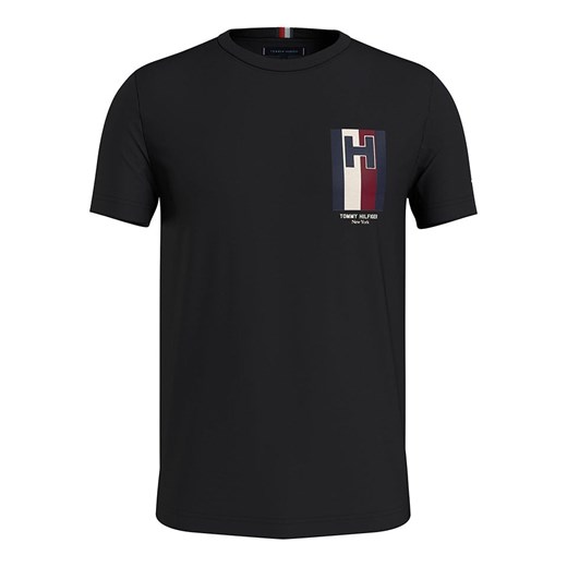 Tommy Hilfiger Koszulka w kolorze czarnym ze sklepu Limango Polska w kategorii T-shirty męskie - zdjęcie 171208528