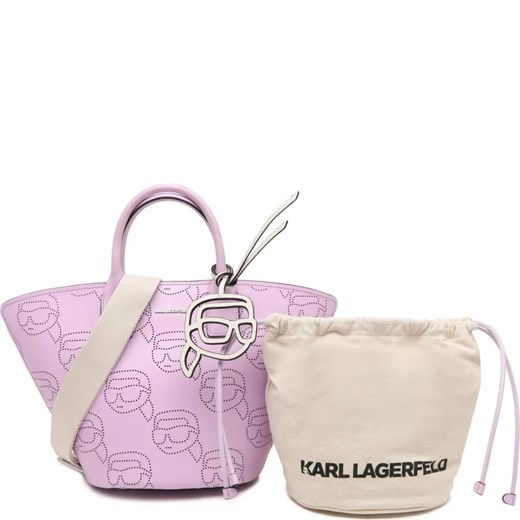 Karl Lagerfeld Kuferek ikonik 2.0 perforated Karl Lagerfeld OS Gomez Fashion Store wyprzedaż