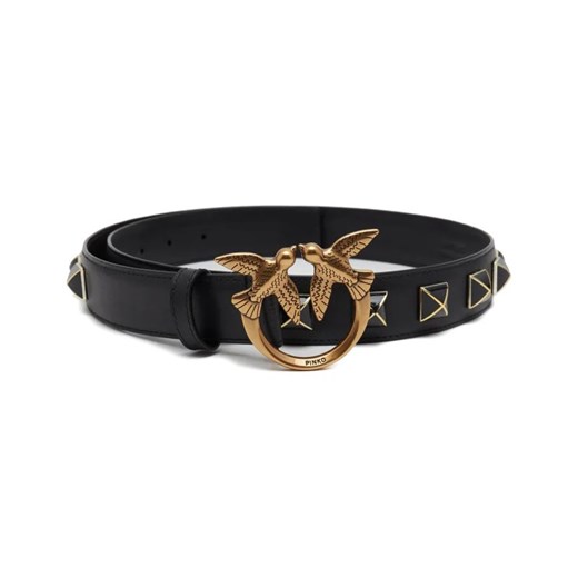 Pinko Skórzany pasek LOVE BERRY H3 BELT VITELLO SET Pinko M okazja Gomez Fashion Store