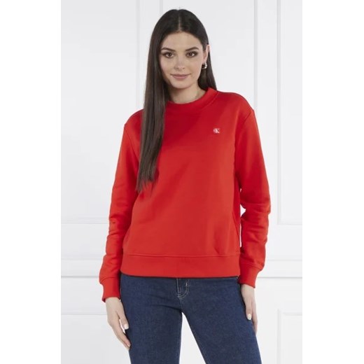 Czerwona bluza damska Calvin Klein 