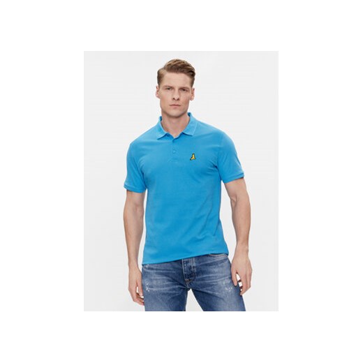 Brave Soul Polo MPS-149IMAIB Niebieski Straight Fit ze sklepu MODIVO w kategorii T-shirty męskie - zdjęcie 171211496