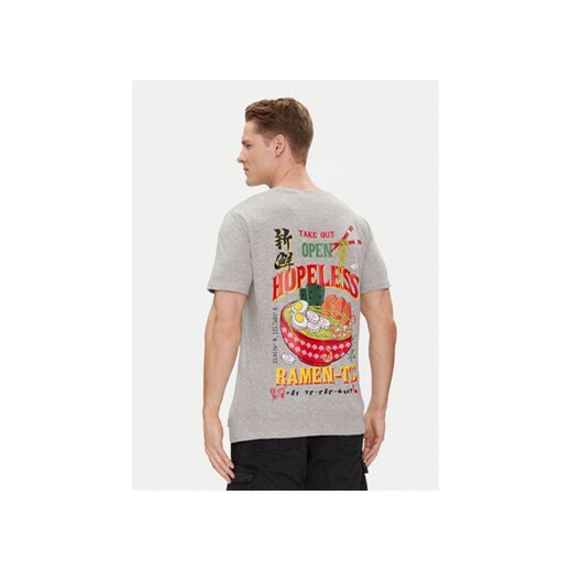 BRAVE SOUL t-shirt męski szary