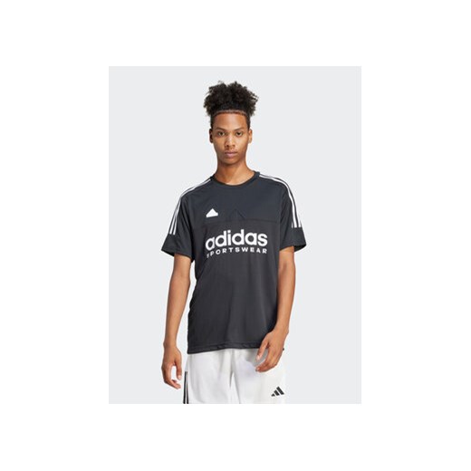 adidas T-Shirt Tiro IP3779 Czarny Regular Fit ze sklepu MODIVO w kategorii T-shirty męskie - zdjęcie 171211988