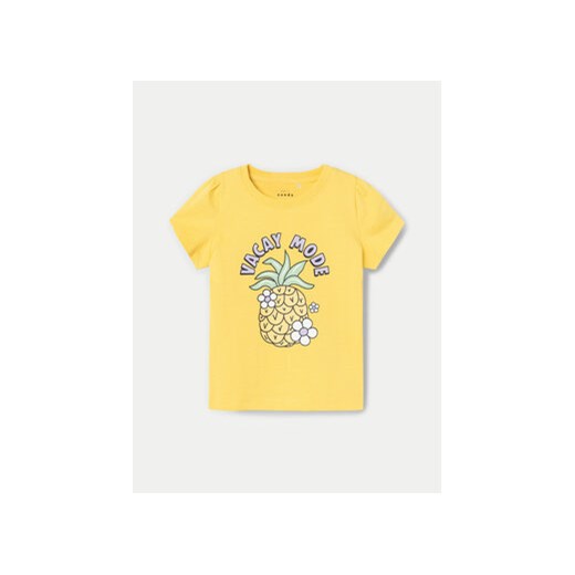 NAME IT T-Shirt Vibeke 13228146 Żółty Regular Fit ze sklepu MODIVO w kategorii Bluzki dziewczęce - zdjęcie 171212077
