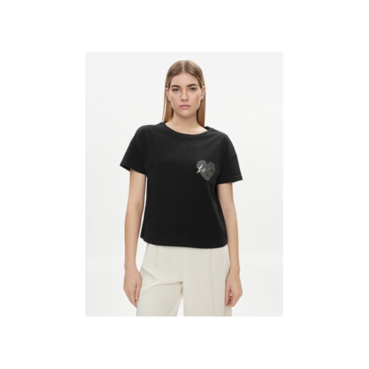 Liu Jo T-Shirt VA4156 JS923 Czarny Relaxed Fit ze sklepu MODIVO w kategorii Bluzki damskie - zdjęcie 171212226