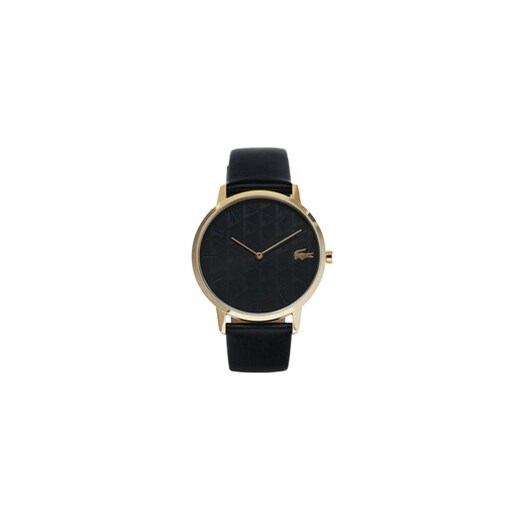 Lacoste Zegarek Crocorigin 2011306 Czarny Lacoste uniwersalny MODIVO