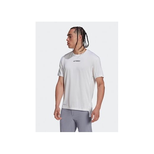 adidas T-Shirt Terrex Multi T-Shirt HM4047 Biały Regular Fit ze sklepu MODIVO w kategorii T-shirty męskie - zdjęcie 171212277