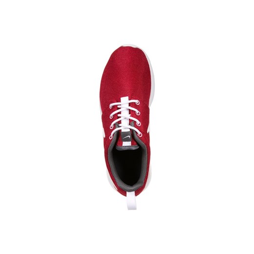 Nike Sportswear ROSHERUN Tenisówki i Trampki gym red/white/dark grey zalando  skóra ekologiczna