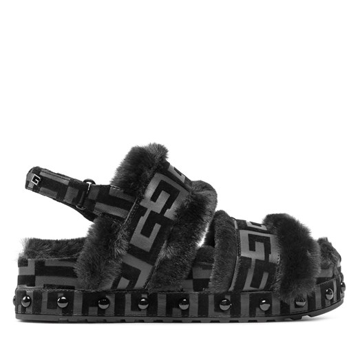 Sandały Guess Vasya FL7VAS FAL03 BLACK ze sklepu eobuwie.pl w kategorii Sandały damskie - zdjęcie 171214198