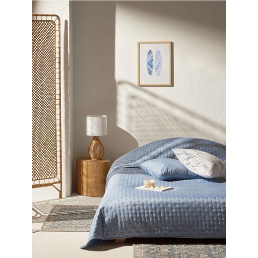 Sinsay - Narzuta na łóżko - niebieski ze sklepu Sinsay w kategorii Narzuty i kapy - zdjęcie 171216498