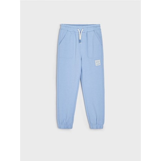 Sinsay - Spodnie dresowe jogger - niebieski ze sklepu Sinsay w kategorii Spodnie chłopięce - zdjęcie 171216595