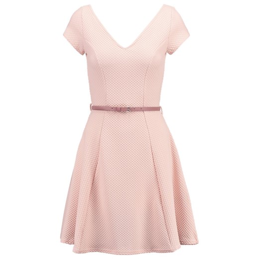 Miss Selfridge Sukienka letnia pink zalando  abstrakcyjne wzory