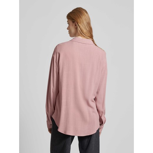 Bluzka koszulowa o kroju oversized z listwą guzikową model ‘VINSTY’ Pieces XL Peek&Cloppenburg 