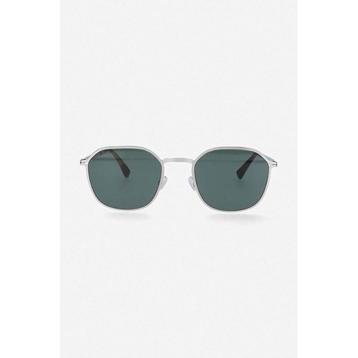 Mykita okulary przeciwsłoneczne męskie kolor srebrny 10017351.SHINY.SILVER-SILVER ze sklepu PRM w kategorii Okulary przeciwsłoneczne męskie - zdjęcie 171220477