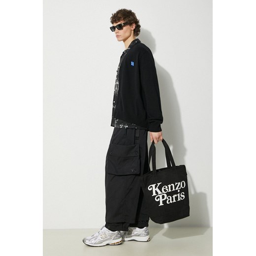 Ader Error kardigan wełniany TRS Tag Cardigan kolor czarny BMSGFYKT0701 Ader Error L PRM