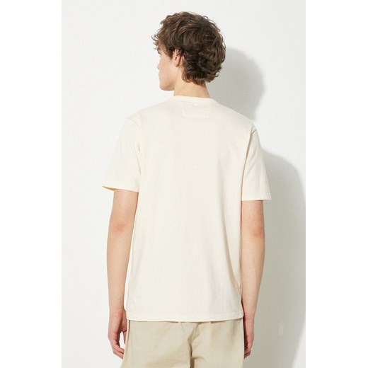 C.P. Company t-shirt bawełniany Jersey Flap Pocket męski kolor beżowy z L PRM