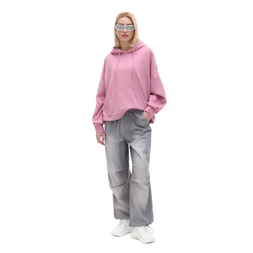 Cropp - Szare spodnie parachute - inny Cropp 34 Cropp