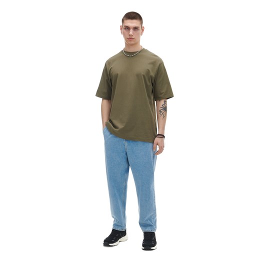 Cropp - Niebieskie jeansy balloon - niebieski Cropp 30/32 Cropp