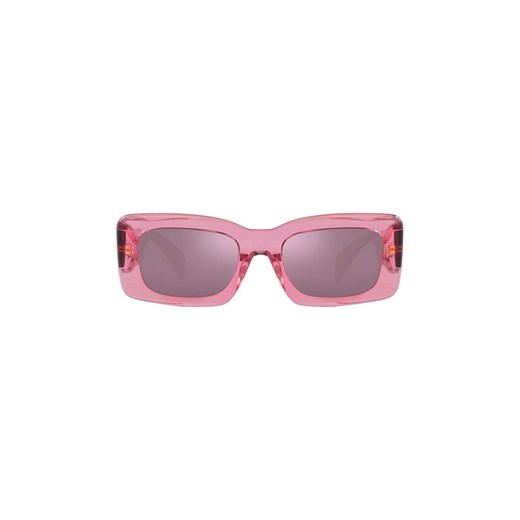 Versace okulary przeciwsłoneczne damskie kolor różowy Versace 54 ANSWEAR.com