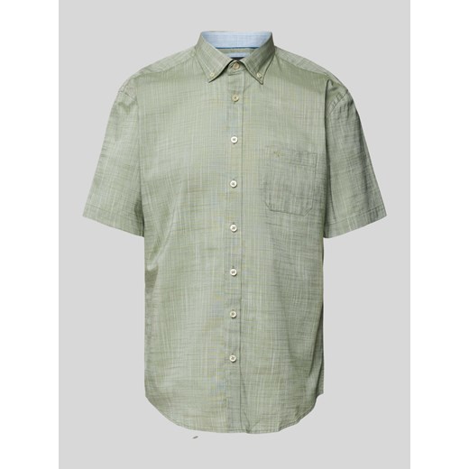 Koszula casualowa z kołnierzykiem typu button down model ‘Summer’ ze sklepu Peek&Cloppenburg  w kategorii Koszule męskie - zdjęcie 171223888
