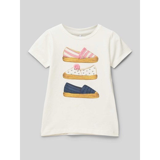 T-shirt z aplikacjami model ‘FFANG’ ze sklepu Peek&Cloppenburg  w kategorii Bluzki dziewczęce - zdjęcie 171223905