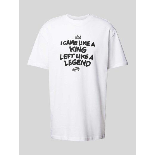 T-shirt o kroju oversized z nadrukiem z napisem model ‘Like a Legend’ ze sklepu Peek&Cloppenburg  w kategorii T-shirty męskie - zdjęcie 171224016