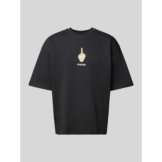 T-shirt z nadrukiem z motywem i logo Review XXL Peek&Cloppenburg 