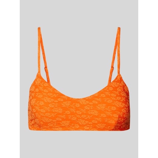 Top bikini z wyhaftowanym logo model ‘PASTELROSEWARO’ ze sklepu Peek&Cloppenburg  w kategorii Stroje kąpielowe - zdjęcie 171224127