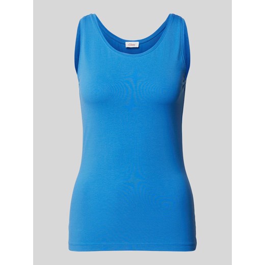 Top w jednolitym kolorze ze sklepu Peek&Cloppenburg  w kategorii Bluzki damskie - zdjęcie 171224227