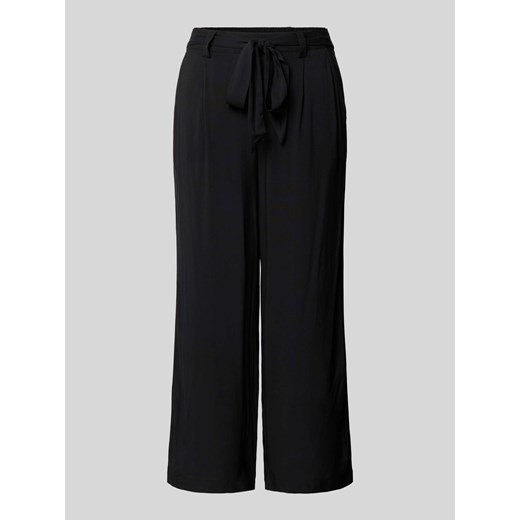 Spodnie materiałowe z paskiem w talii model ‘NOVA LIFE’ ze sklepu Peek&Cloppenburg  w kategorii Spodnie damskie - zdjęcie 171224349