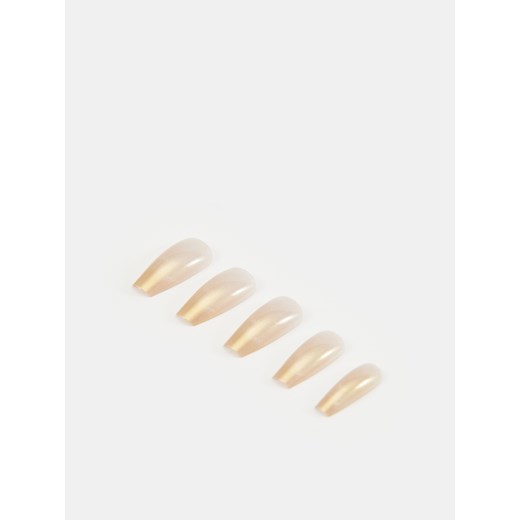 Sinsay - Sztuczne paznokcie - złoty Sinsay Jeden rozmiar Sinsay