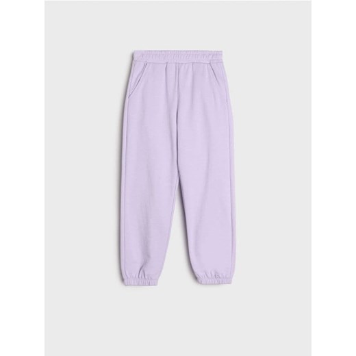 Sinsay - Spodnie dresowe - fioletowy ze sklepu Sinsay w kategorii Spodnie dziewczęce - zdjęcie 171227437