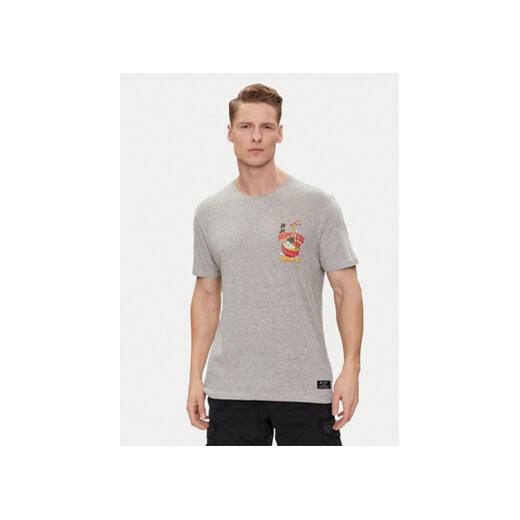 Brave Soul T-Shirt MTS-149TAKEAWAY Szary Straight Fit ze sklepu MODIVO w kategorii T-shirty męskie - zdjęcie 171234399