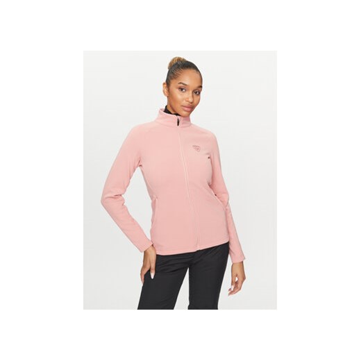 Rossignol Bluza W Classique Clim RLMWL05 Różowy Regular Fit ze sklepu MODIVO w kategorii Bluzy damskie - zdjęcie 171234416