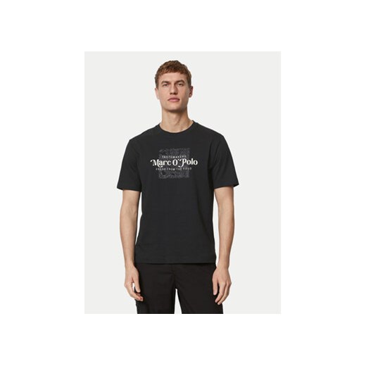 Marc O'Polo T-Shirt 423 2012 51076 Czarny Regular Fit ze sklepu MODIVO w kategorii T-shirty męskie - zdjęcie 171234485
