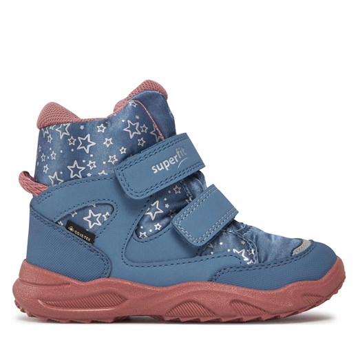 Śniegowce Superfit GORE-TEX 1-009236-8010 S Blue/Pink ze sklepu eobuwie.pl w kategorii Buty zimowe dziecięce - zdjęcie 171235337