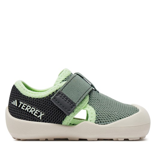Sandały adidas Terrex Captain Toey Infant Kids IF3109 Zielony ze sklepu eobuwie.pl w kategorii Sandały dziecięce - zdjęcie 171235888