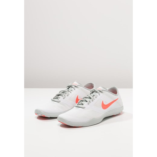 Nike Performance STUDIO TRAINER 2 Obuwie treningowe white/hot lava/grey mist zalando  syntetyk