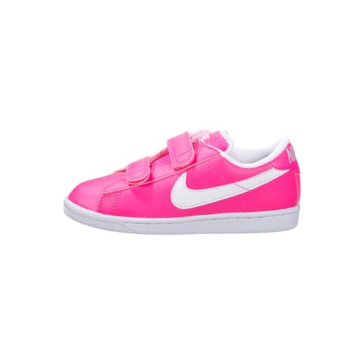 Nike Sportswear TENNIS CLASSIC Tenisówki i Trampki pink pow/white zalando  klasyczny