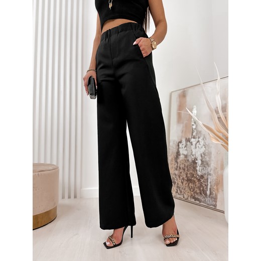spodnie odra czarne m/38 ze sklepu UBRA w kategorii Spodnie damskie - zdjęcie 171237559