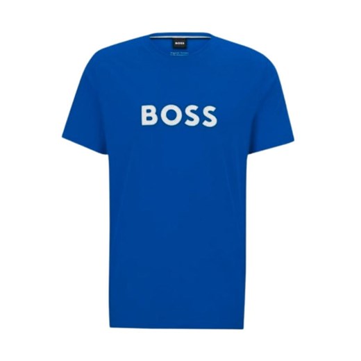t-shirt męski boss 33742185 niebieski ze sklepu Royal Shop w kategorii T-shirty męskie - zdjęcie 171237785