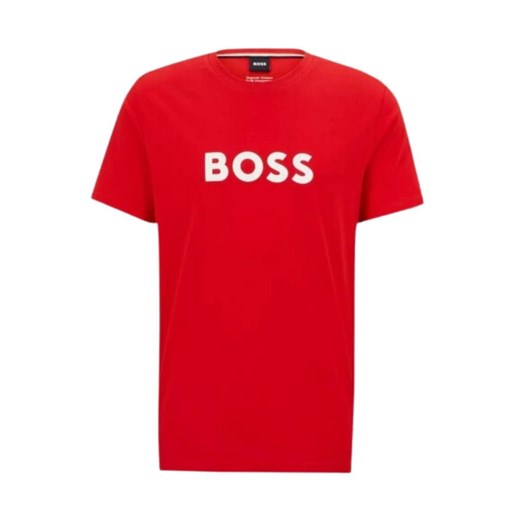 t-shirt męski boss 33742185 czerwony ze sklepu Royal Shop w kategorii T-shirty męskie - zdjęcie 171237786